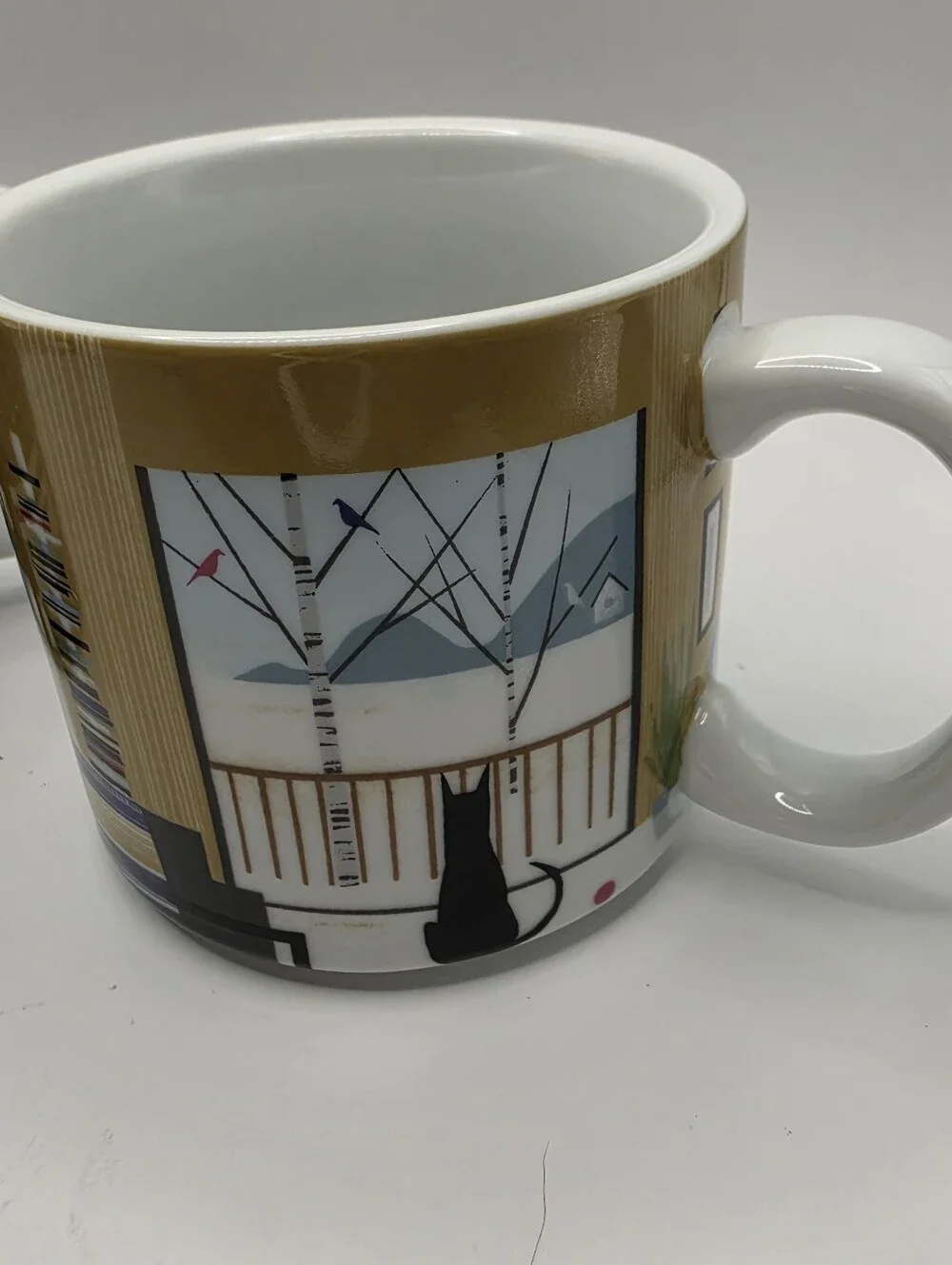 Sam Kalda x West Elm ASPCA Illustrated Mug | Limited Edition Holiday Like New